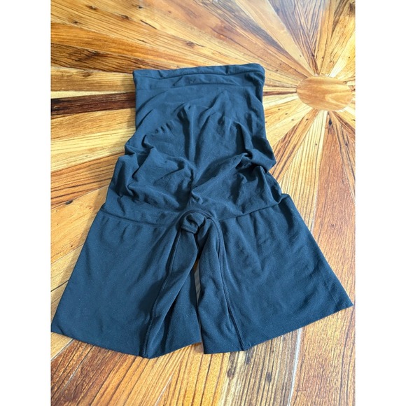 Spanx L/G Black High Waist Shaping Shorts Thigh Slimmer Shapewear - Picture 2 of 3